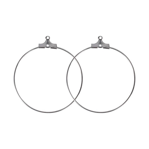 Earrings Dangle Clasp Ear Wires Hooks DIY Circle Earring-JW01638-Veeddydropshipping