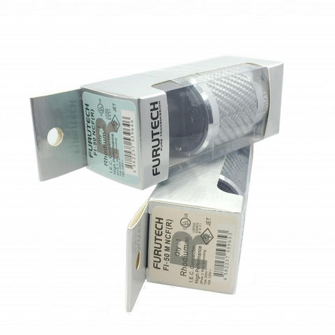 Schuko Furutech FI-E50 FI-50M FI-50 NCF Nano Crystal EU/US Power Rhodium Plating-CE00200-Veeddydropshipping