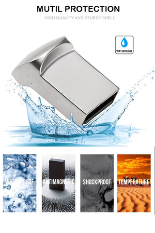 Mini Metal USB flash drive   Memory Stick -CO00782-Veeddydropshipping