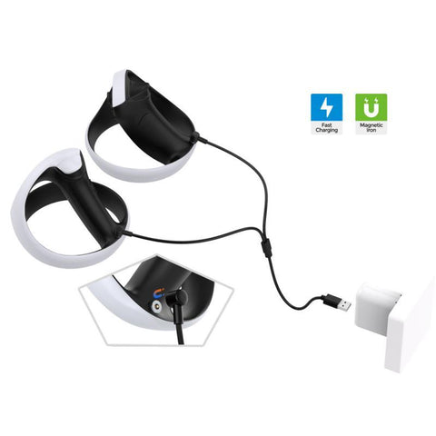 2 In 1 Type-C Data Cable 80cm Charging Usb Interface For Switch Ps5 Psvr2 Plug Power-CE00180-Veeddydropshipping