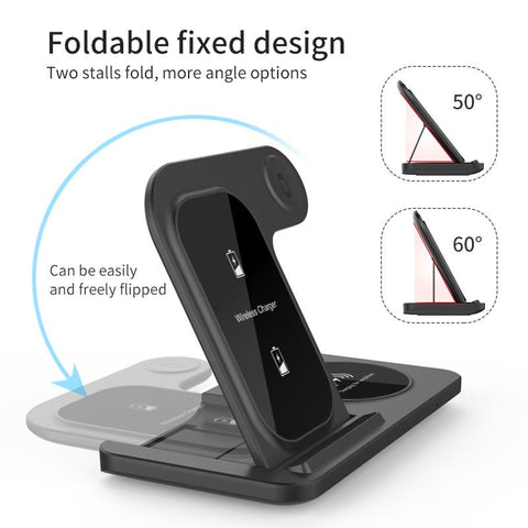 100W 3 In 1 Wireless Charger Stand For iPhon-PA01069-Veeddydropshipping