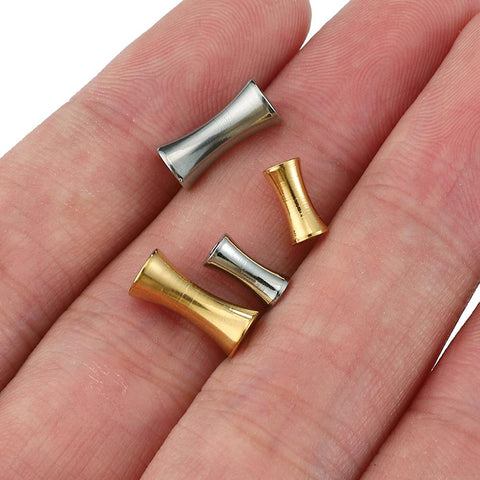 Steel Tube Spacer Beads  Charms for Necklace Making DIY-JW01633-Veeddydropshipping