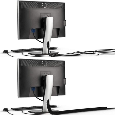 Cable Management Sleeve Cable Wrapper Storage Strip Zipper Network Cable Data -CE00164-Veeddydropshipping