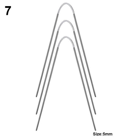 Stainless Steel Knitting Needles Round Ring-HA00010-Veeddydropshipping