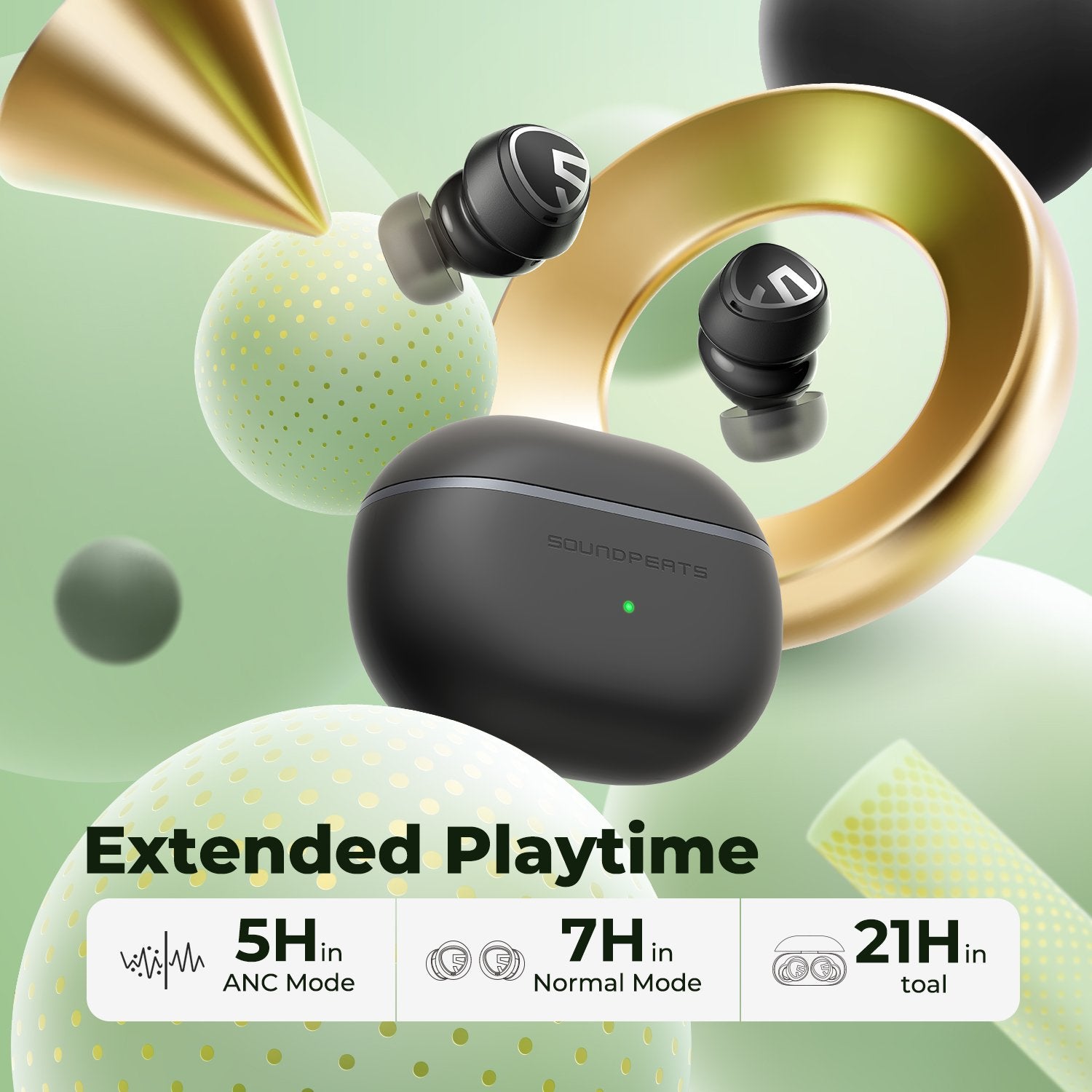 Hybrid Active Noise Cancelling Wireless Bluetooth Earbuds-Veeddydropshipping