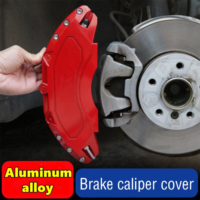 4Pcs Front Rear Brake Caliper Cover 3D Aluminum Car Styling Metal-AM00174-Veeddydropshipping