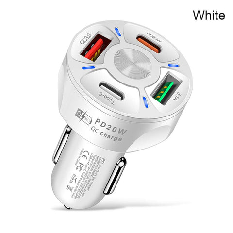 4 Ports Dual USB Type-C PD 38W/20W-PA01157-Veeddydropshipping