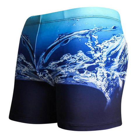Men&#39;s Swimming Trunks Beach Shorts Boxer Briefs Men Male Swim Pool Swimsuit -OS00059-Veeddydropshipping