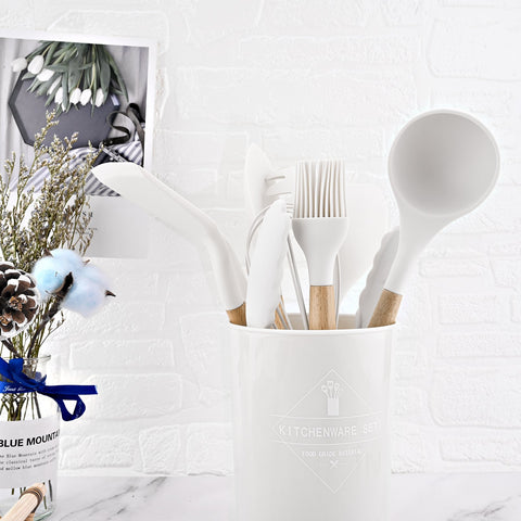 Silicone Kitchenware Cooking Utensils Set Non-stick-HA01340-Veeddydropshipping