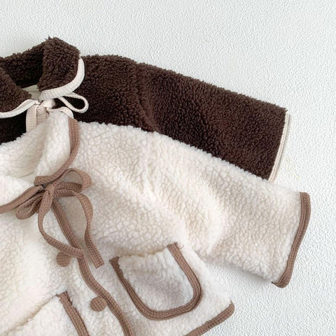 2022 Winter Baby Coat 0-3Years Newborn Boy Girl Lamb Wool-TB01220-Veeddydropshipping