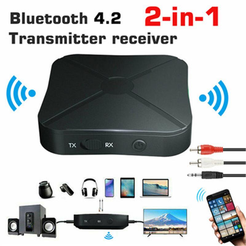 Bluetooth 4.2 Receiver Transmitter Kn319 2-in-1 Stereo Wireless Audio Converter -CE01215-Veeddydropshipping