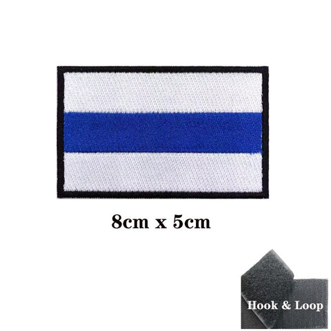 Republic Of Belarus Flag Armband Embroidered Patch Hook-HA00186-Veeddydropshipping