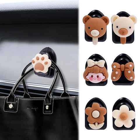 Car Cable Winder Organizer Holder Car Invisible Small Hook for Phone Data Cord Wire-PA00942-Veeddydropshipping