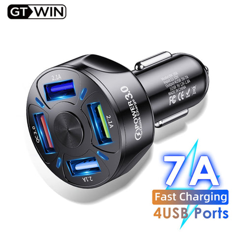 Quick Charge 3.0 USB Car Charger 3 Ports USB Car-PA01141-Veeddydropshipping