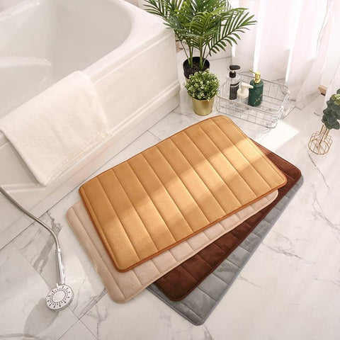 Coral Fleece Carpet Non-Slip Bath Mat-HA00515-Veeddydropshipping