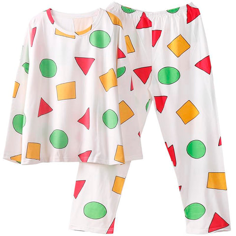 Pajama Sinchan Cotton Summer Short Sets Japanese Pajamas for Couples Man-MF01625-Veeddydropshipping