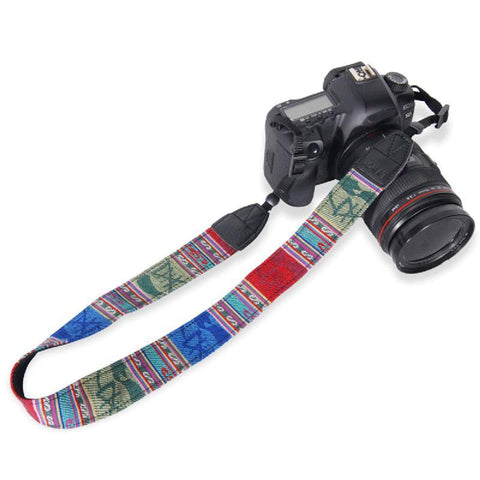 1pc Camera Neck Shoulder Camera Strap Belt Soft SLR DSLR Durable Cotto-CE00426-Veeddydropshipping