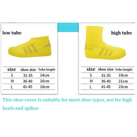 Rain Boots Waterproof Shoe Cover Silicone-HA01115-Veeddydropshipping