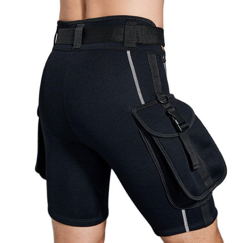 New Scuba Diving Shorts with Pocket 2mm Neoprene Tech Shorts Wetsuits Spearfishing -OS00204-Veeddydropshipping