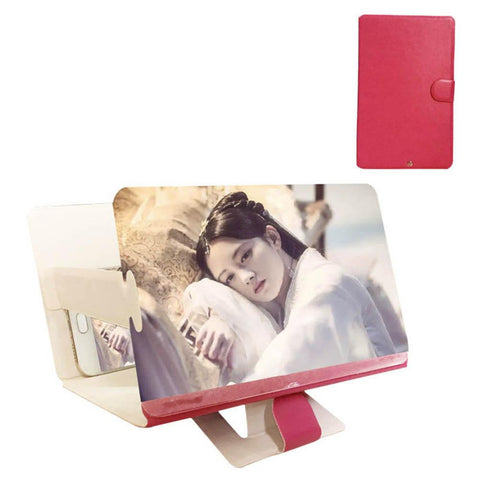 Magnifier for phone Universal 3D Screen HD Video Amplifier Magnifying Glass Stand Bracket-PA00761-Veeddydropshipping