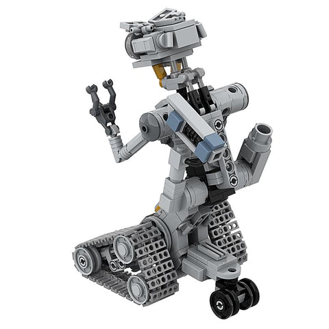 MOC Movie Shorted-Circuits Military Emotional Robot Building Block-TB01495-Veeddydropshipping
