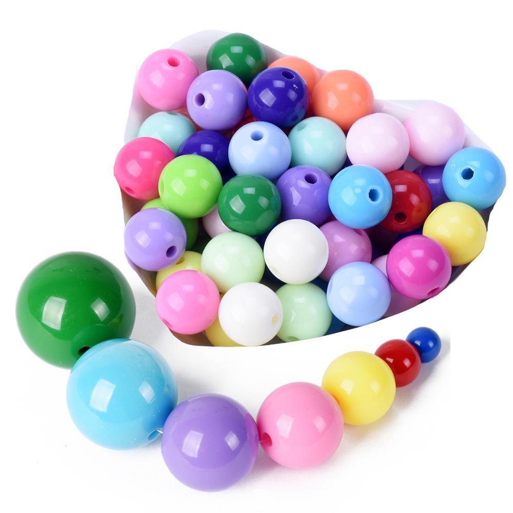 Round Opaque Beads Wholesale Crafts Findings for DIY Making-JW01499-Veeddydropshipping
