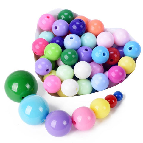Round Opaque Beads Wholesale Crafts Findings for DIY Making-JW01499-Veeddydropshipping