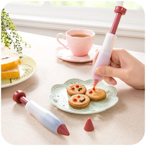 Food Writing Pen Cake Cookie Cream Pastry-HA01235-Veeddydropshipping