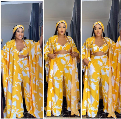 Fashion Ethnic Set Women Africa Clothes-Veeddydropshipping