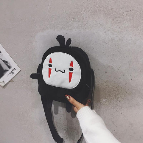 casual diagonal bag Harajuku girl plush shoulder bag wild-BS00394-Veeddydropshipping