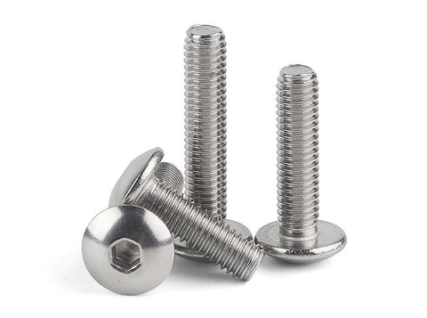 Socket Button Head Screw Bolts Round Flat-TI00600-Veeddydropshipping