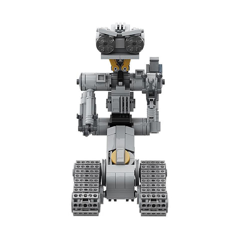 MOC Movie Shorted-Circuits Military Emotional Robot Building Block-TB01495-Veeddydropshipping