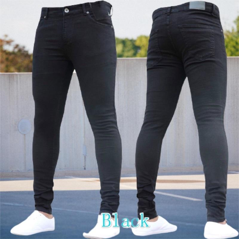 Jeans Casual Slim Fit Work Trousers Male Vintage-MF00568-Veeddydropshipping