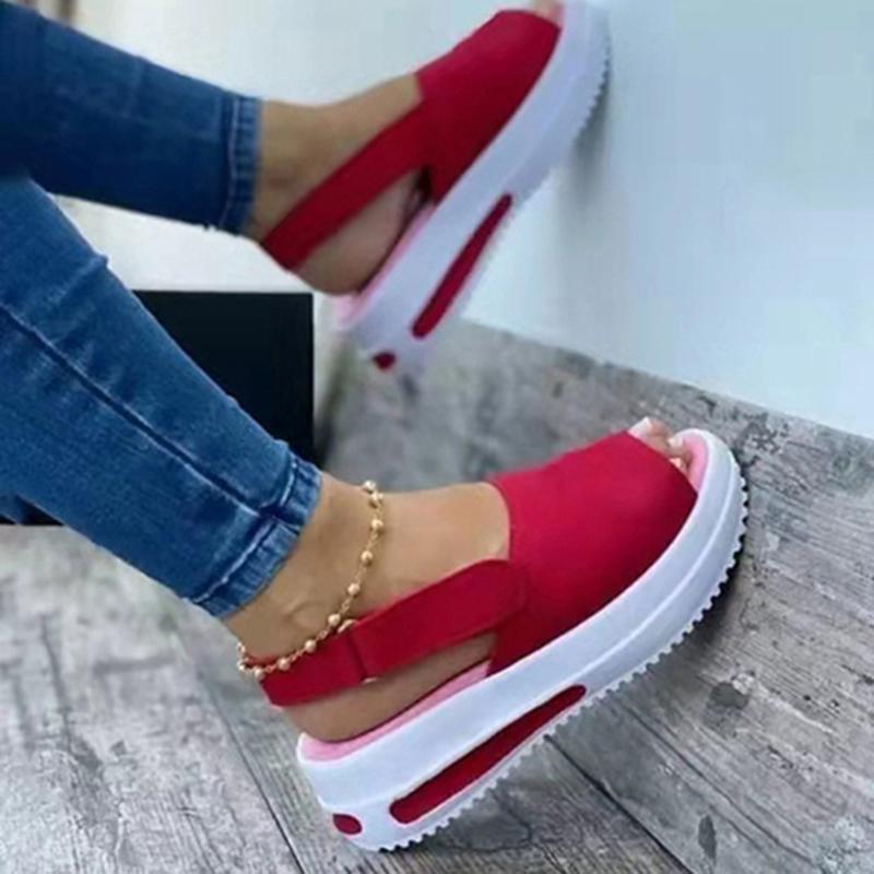 Women&#39;s Sandals Slip On Retro Ladies Shoes Slipper Beach-BS00873-Veeddydropshipping