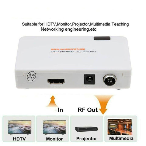 Digital  Analog Signal TV Transmitter Box-Veeddydropshipping