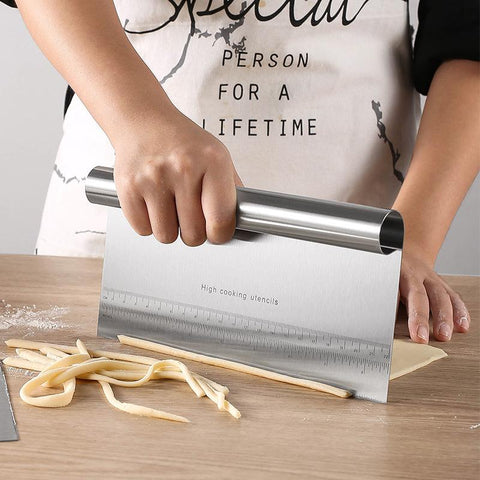 Noodle Knife Cake Scraper With Scale Pastry Cutters-HA01227-Veeddydropshipping