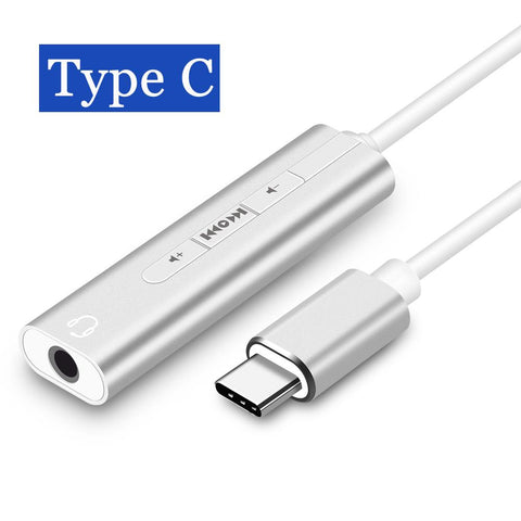 External Sound Card  Jack Audio Microphone Headphone Adapter-CO00157-Veeddydropshipping