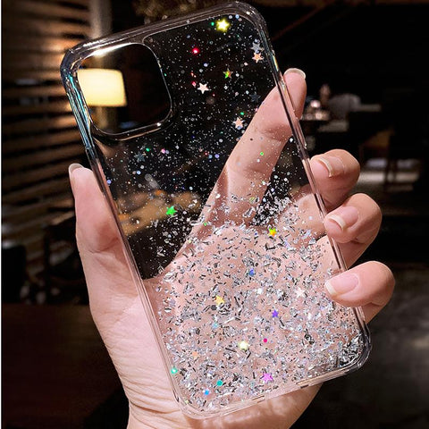 Bling Glitter Phone Case For xiaomi redmi 9A 9A Soft Full Cover-PA00323-Veeddydropshipping