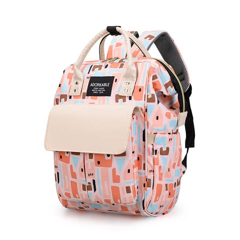 Korea Diaper Bags Backpack Baby Bag for Mom Dad Baby Girls Boy-TB00227-Veeddydropshipping