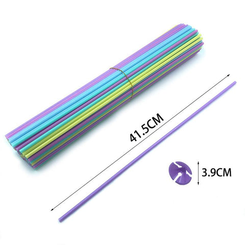 Latex Balloon Stick Plastic Balloon Holder Cups-HA00604-Veeddydropshipping