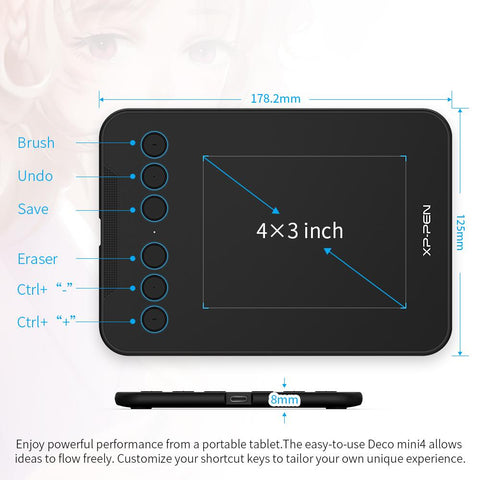 Digital Drawing Tablet with Graphic Tablet -CO00079-Veeddydropshipping