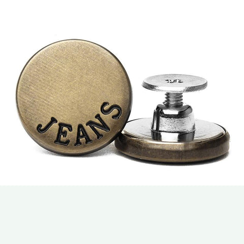 Screw Bronze Metal Buttons for Clothing Pants-HA00023-Veeddydropshipping