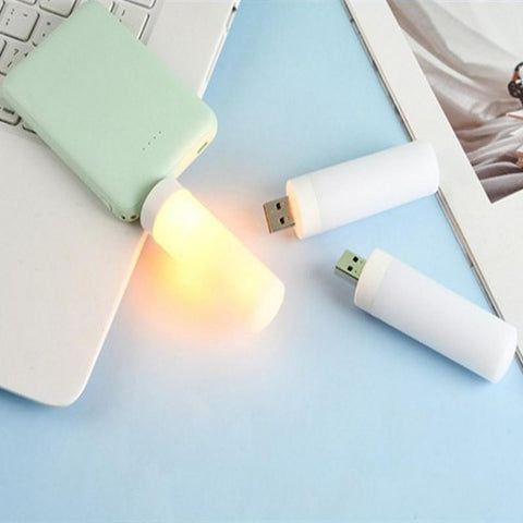 Night Light USB Plug Flame Lamp-TI00501-Veeddydropshipping
