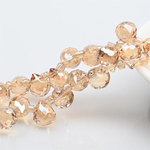 Crystal Strawberry Beads Glass Beads for Jewelry Making DIY -JW01586-Veeddydropshipping