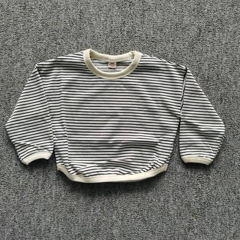 Spring Thin Loose-fitting Sweater Children Cotton Shirt-Veeddydropshipping