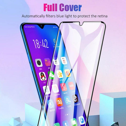 3PCS Black Glass For Realme GT Neo 2 Tempered Glass For Realme 7 8 Q3 GT 2-PA00564-Veeddydropshipping
