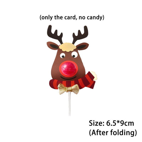 Halloween Candy Card Pumpkin Lollipop Holder-HA00630-Veeddydropshipping