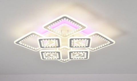 LED Ceiling Chandeliers with Remote Control-TI00389-Veeddydropshipping
