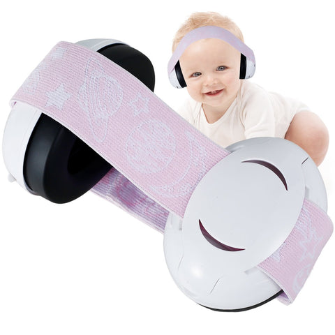 Baby Ear Defenders Noise Canceling Headphones with Elastic Strap -OS00156-Veeddydropshipping