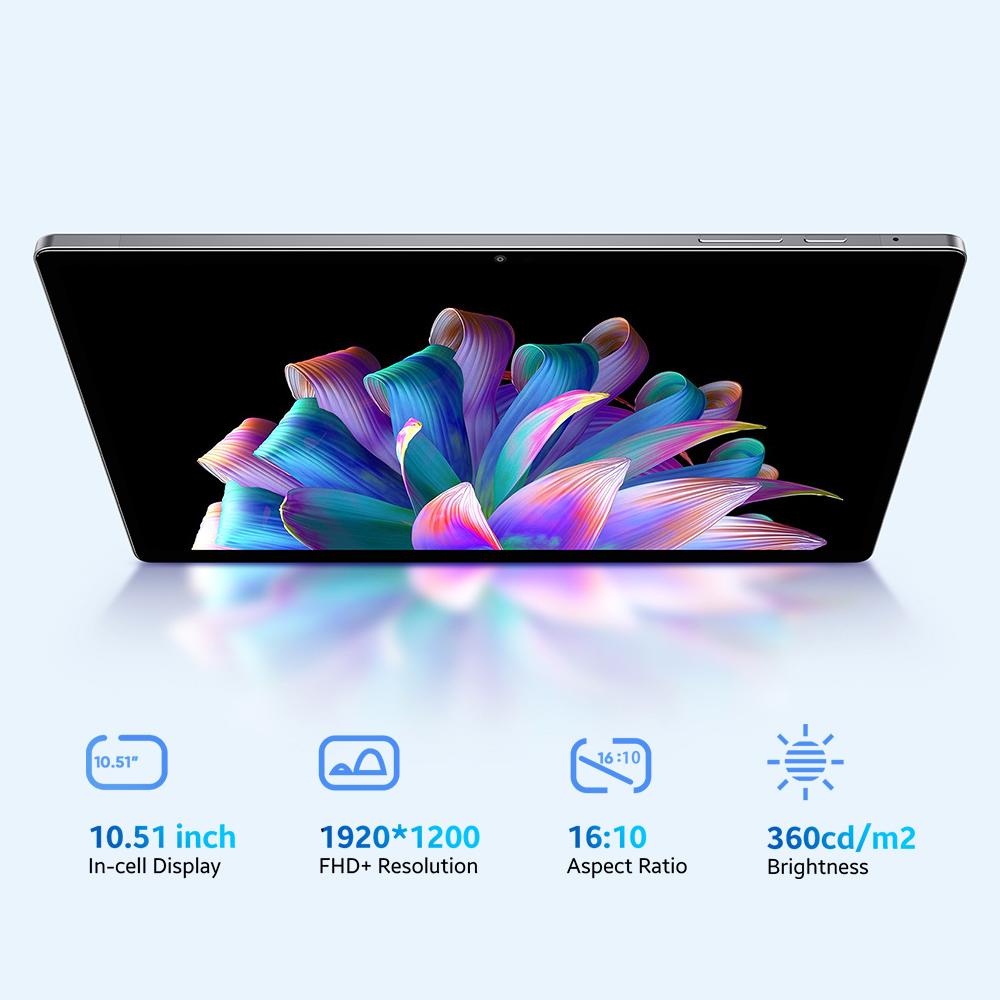 HiPad XPro  FHD Screen  Tablet Unisoc  Core Mali-CO00376-Veeddydropshipping